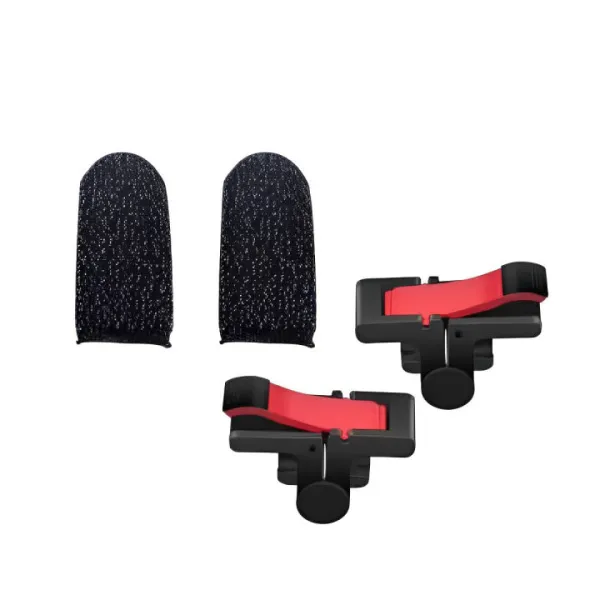 Combo Pack of Finger Sleeve & Trigger | Gaming Accessories | Smooth Control