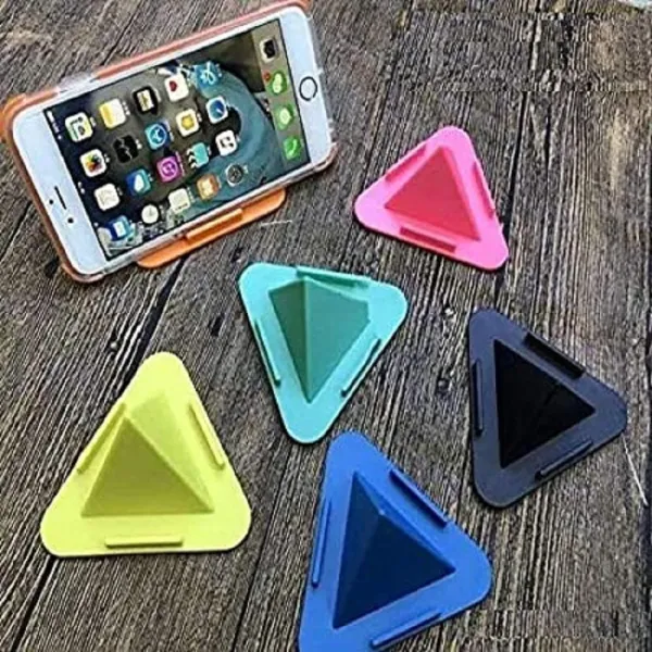 Universal Portable Three‑Sided Triangle Desktop Stand | Pyramid Shape | Multi‑Angle