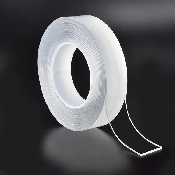3 Meter Double Sided Adhesive Silicon Grip Gel Tape Nano Tape for Walls- SB1635