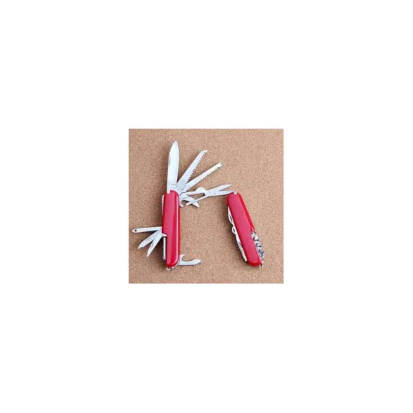 Folding Pocket Multitool Knife | Swiss Army Style | 11 Functions