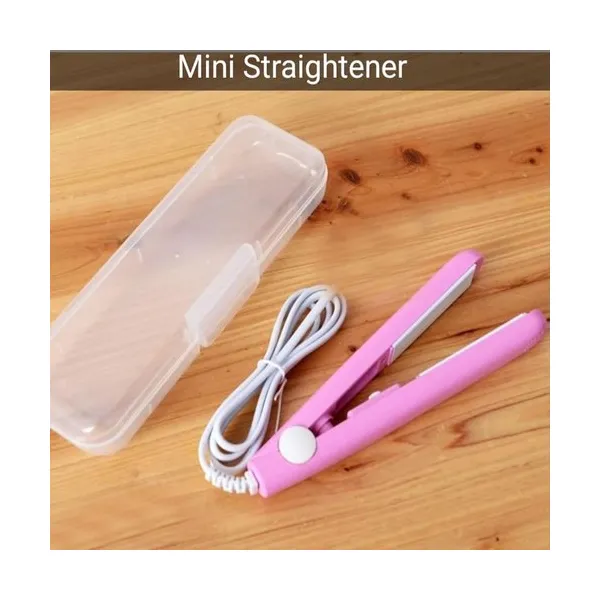 Mini Hair Straightener | Compact Ceramic Styling Tool