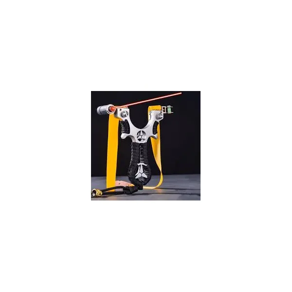 Laser Slingshot with Double Bands & Laser Sight | Resin Hunting Slingshot