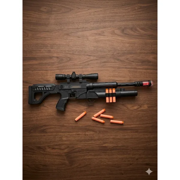Toy Dart Gun with Foam Darts