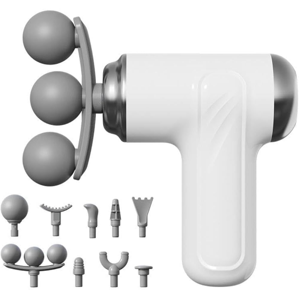 BLD-130 Massage Gun – Multi‑Attachment Muscle Relief Device