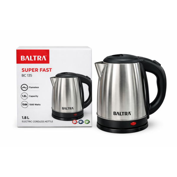 BC-135 Baltra Super Fast Electric Kettle – Efficient Stainless Steel Appliance