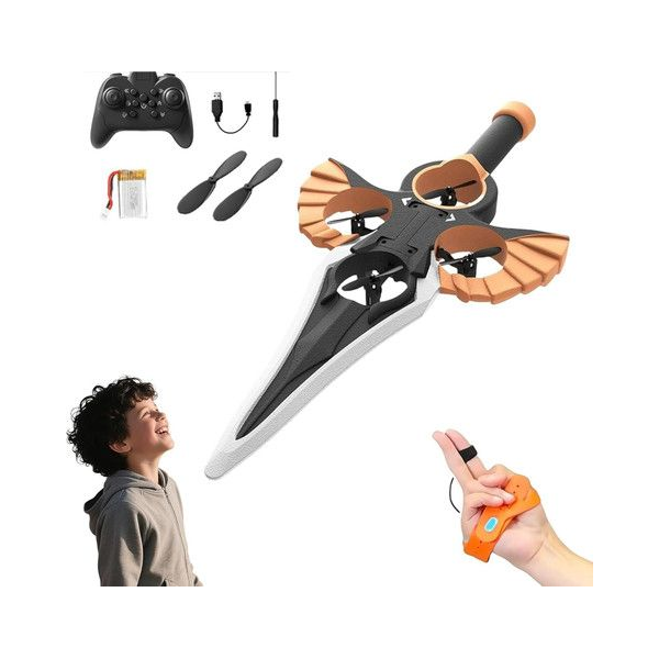 LKD Remote-Controlled Flying Sword – High-Speed 2.4GHz Stunt Drone with Gesture Detection**