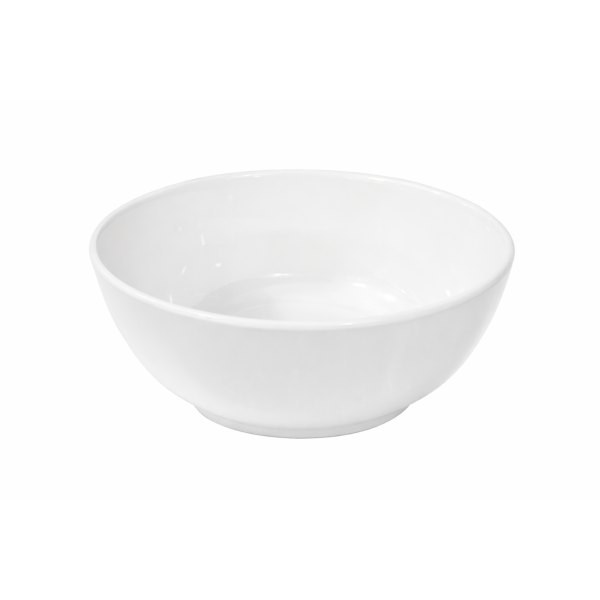 Opal White Serving Bowl – Textured 