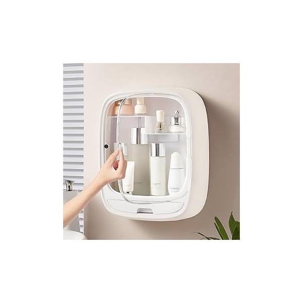 Wall‑Mounted Cosmetic Storage / Make up Organizer