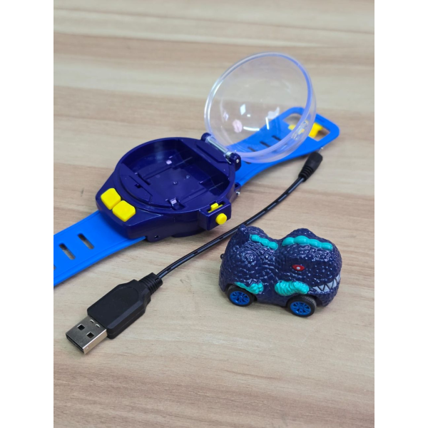 Wrist Racing Car Watch // Educational RC Small Dinosaur Car for Kids 